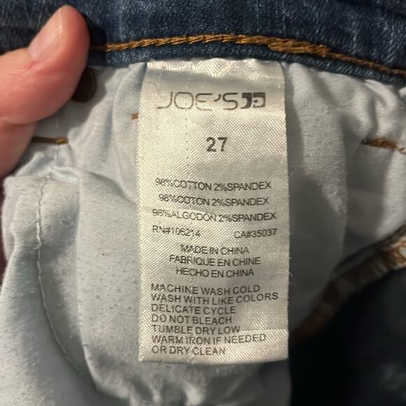 Joe’s Raw Hem Skinny Jeans - Picture 10 of 10